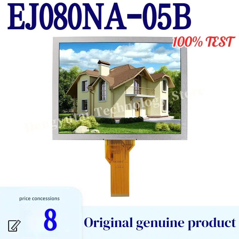 8,0-Zoll-LCD-Bildschirm EJ080NA-05B EJ080NA05A EE080NA-06A AT080TN52 V.1 800 * 600 Image