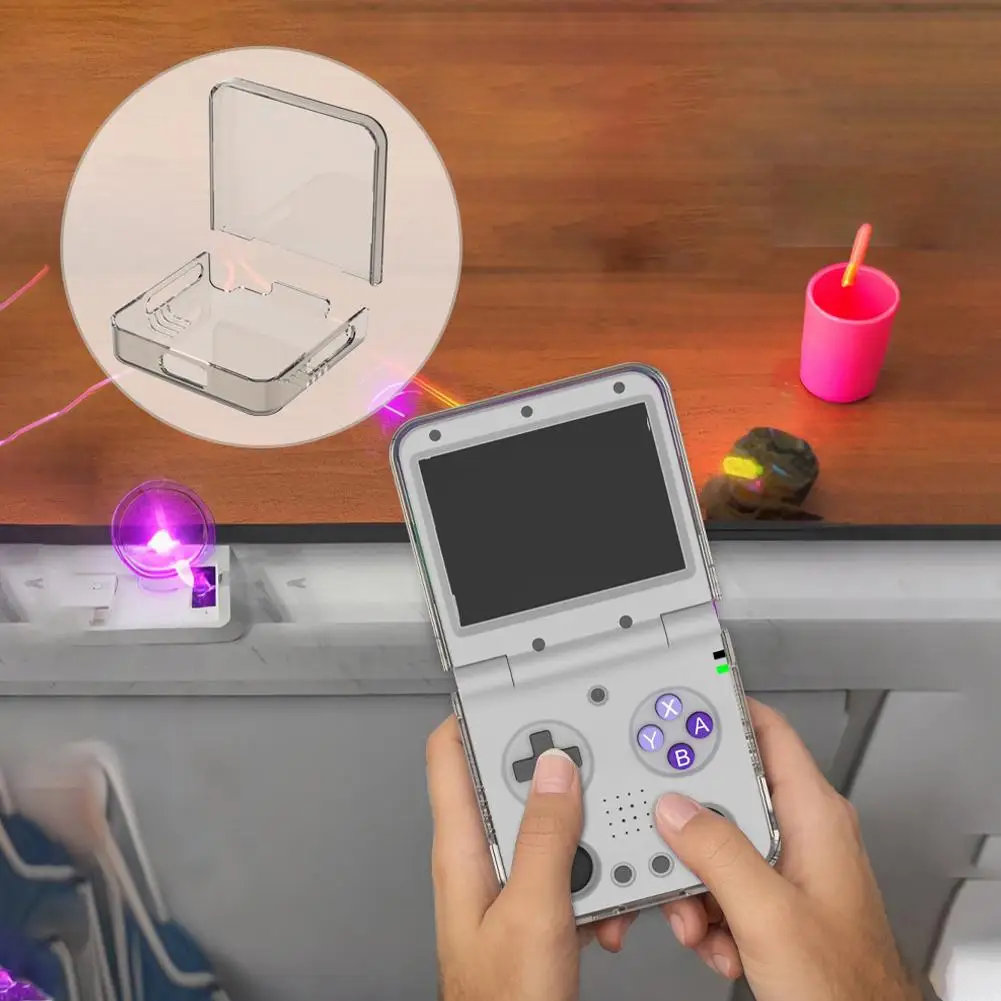 Transparente Schutzhülle für Miyoo Flip V2 Mini Spielkonsole Shell stoßfeste Hülle Zubehör Image