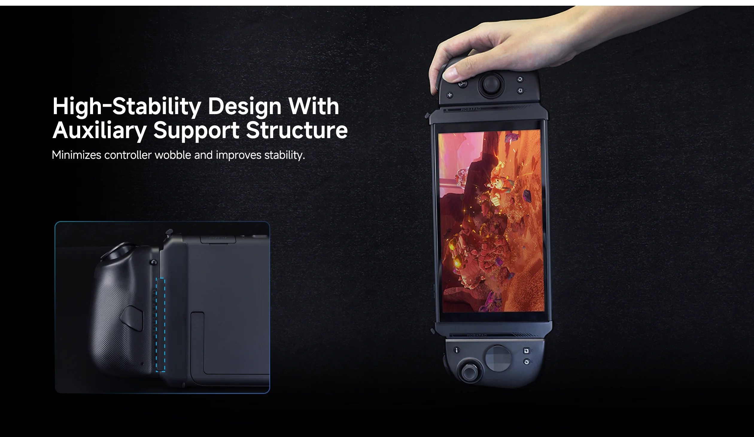  MOBAPAD C70 PRO für JoyCon-Adapter, bequemes Laden für Switch JoyCon Nintendo Switch 2 für M6 HD M6S S1 S/HD Controller Image