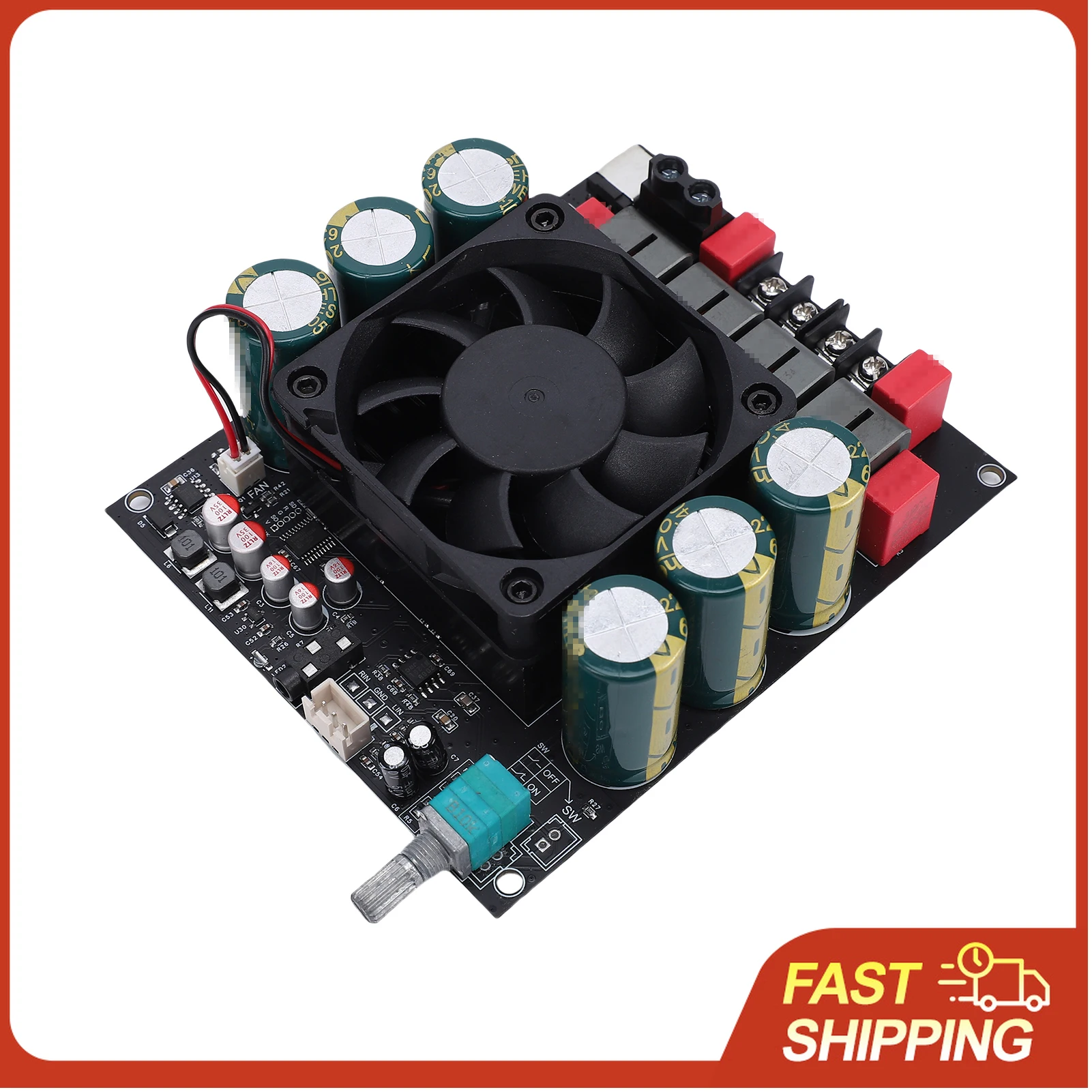 TPA3255 Verstärkerplatine 600W+600W Hochleistungsausgang Intelligente Wärmeableitung und Schutzmechanismus für Profis Image