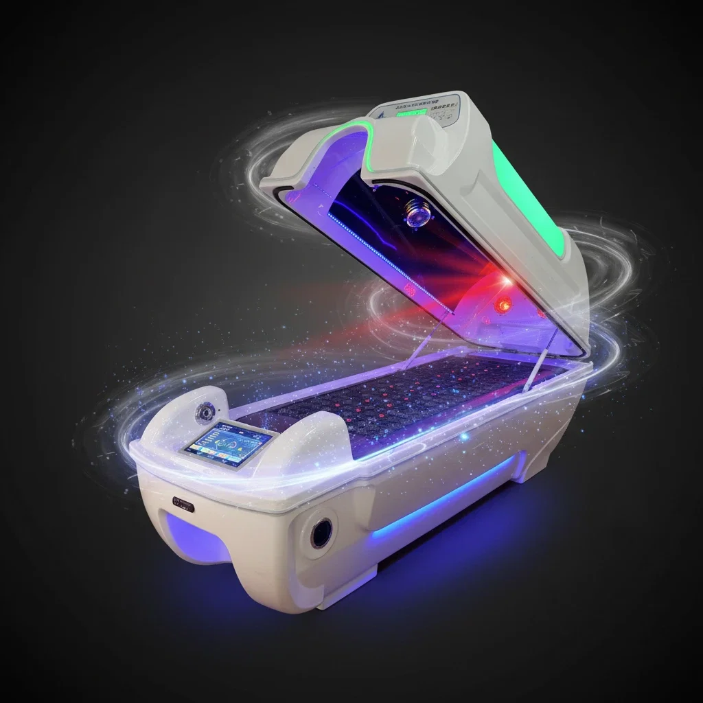 Gesundheit Massage Spa Kapsel Sauna Bett Schönheit Maschine Luxus Vollspektrum Phototherapie Infrarot Graphene Ozon Image