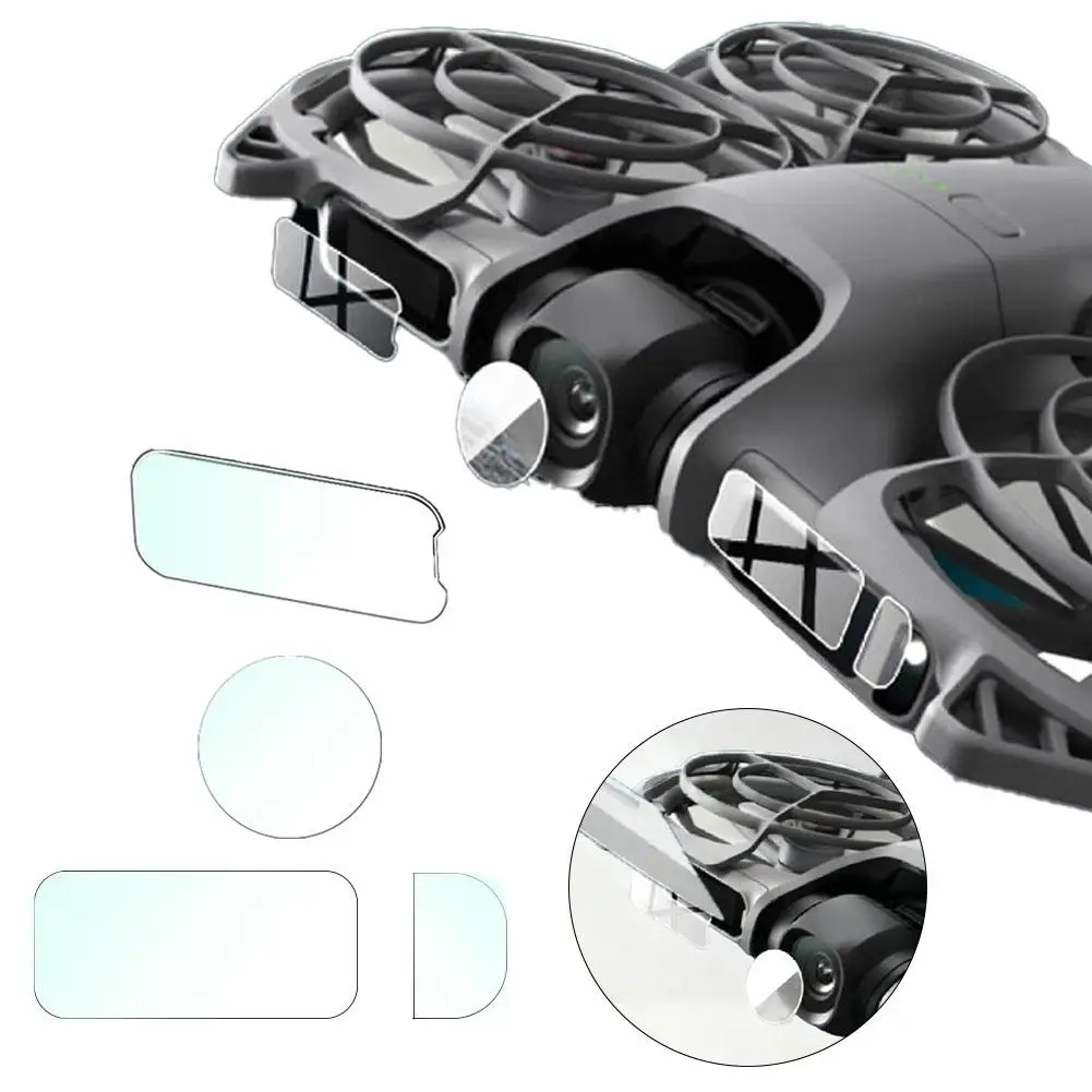 Ultra-HD-Objektivschutzfolie für DJI Neo 2 Kratzfeste Drohnenkamera-Objektivschutzfolie Zubehör Image