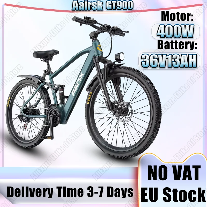 Aairsk GT900 Elektrofahrrad 540W Spitzenleistungsmotor 36V13AH Lithium-Akku E-Bike für Erwachsene 26 Zoll Allterrain-Reifen Elektrofahrrad Image