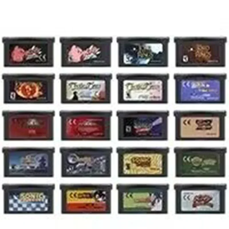 32-Bit-Videospielkonsolen-Cartridge GBA-Spielkarte SSonic Advance 1 2 3 Kirb Night Tactics Ogre Dream Land Amazing Mirror Revival Image