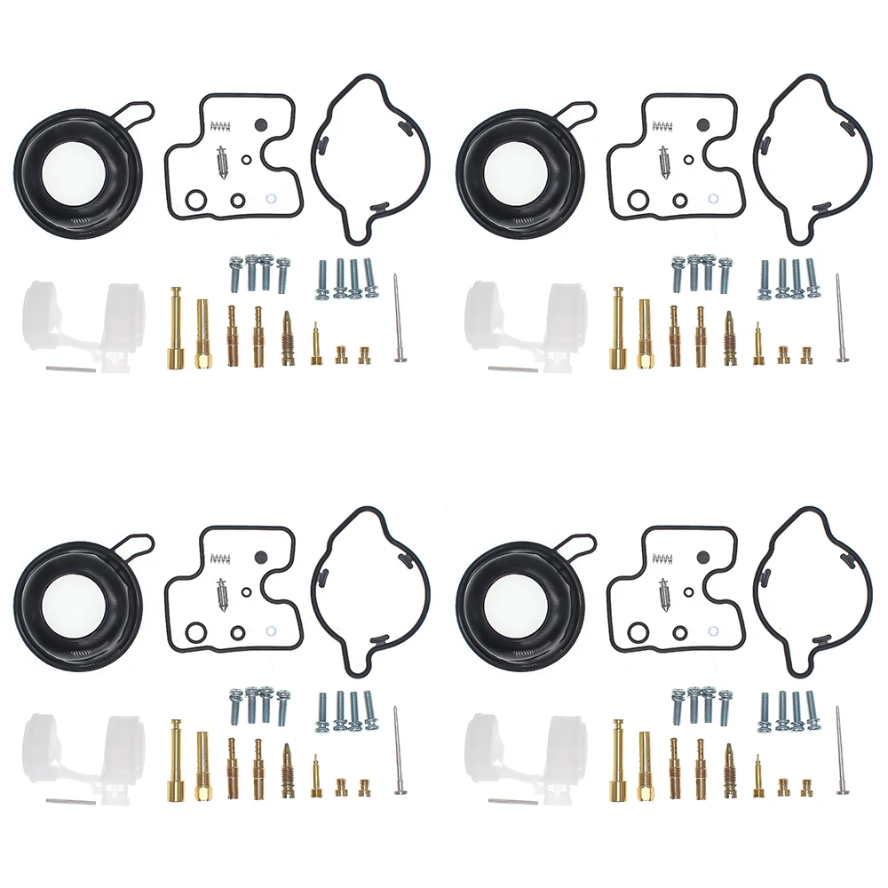4Set Für Honda CBR900RR Sc28 1993 - 1995 CBR 900 R Motorrad Vergaser Carb Rebuild Reparatur kit Membran Float Image