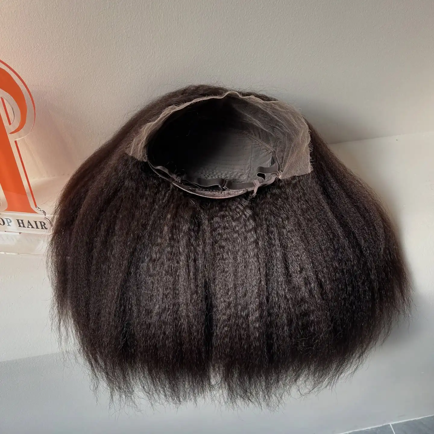 Kinky Straight Schwarzer Bob Echthaar 100% 4x4 Closure Perücken 13x6 HD Lace Frontal Bob Cut Lockiges Afro Yaki Kurzes Bob-Haar Klebefrei