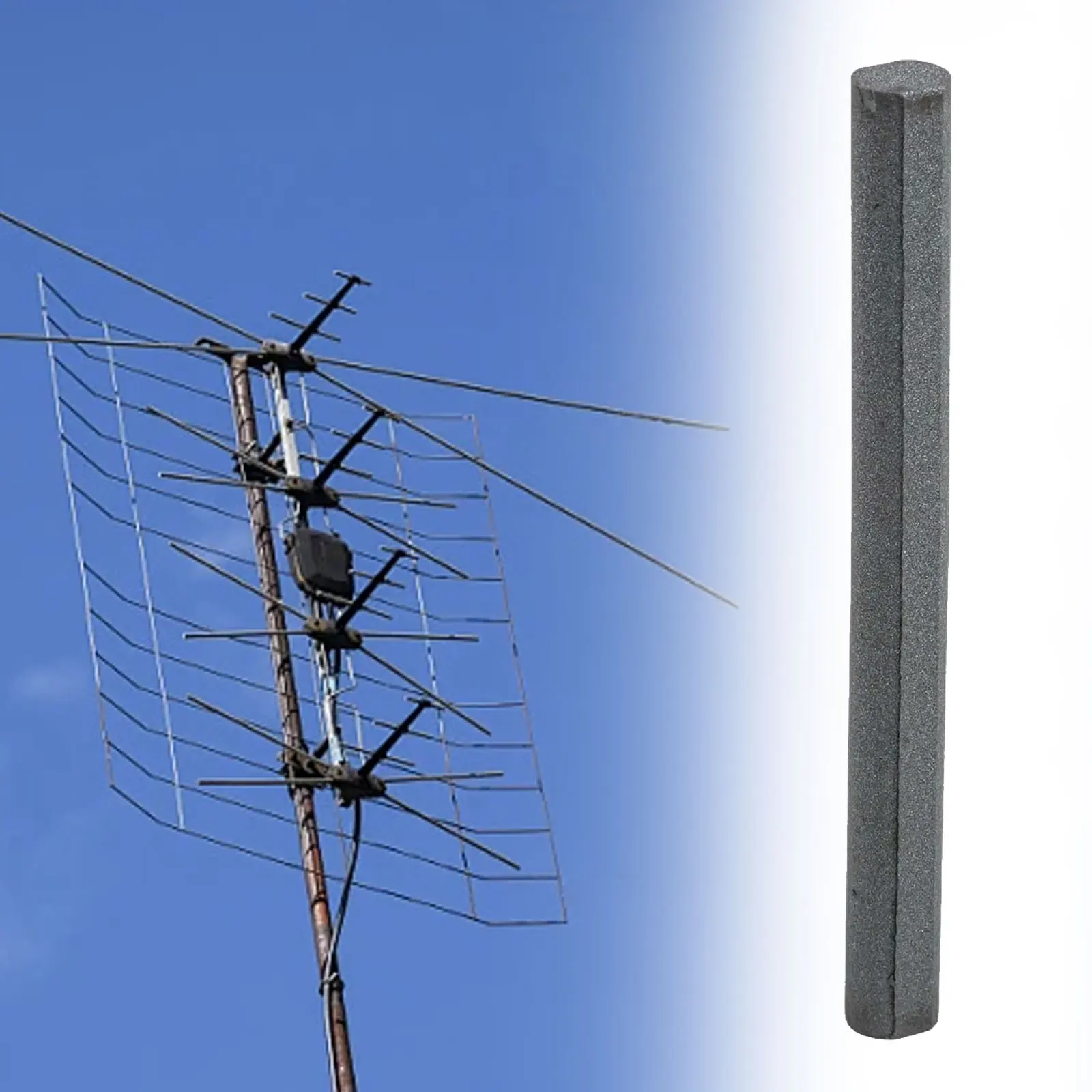 1 Stück 10x100mm Pufferstab Anti-Interferenz-Ferritstab mit Durchmesser und Länge für Antennen-Kernverbinder Image