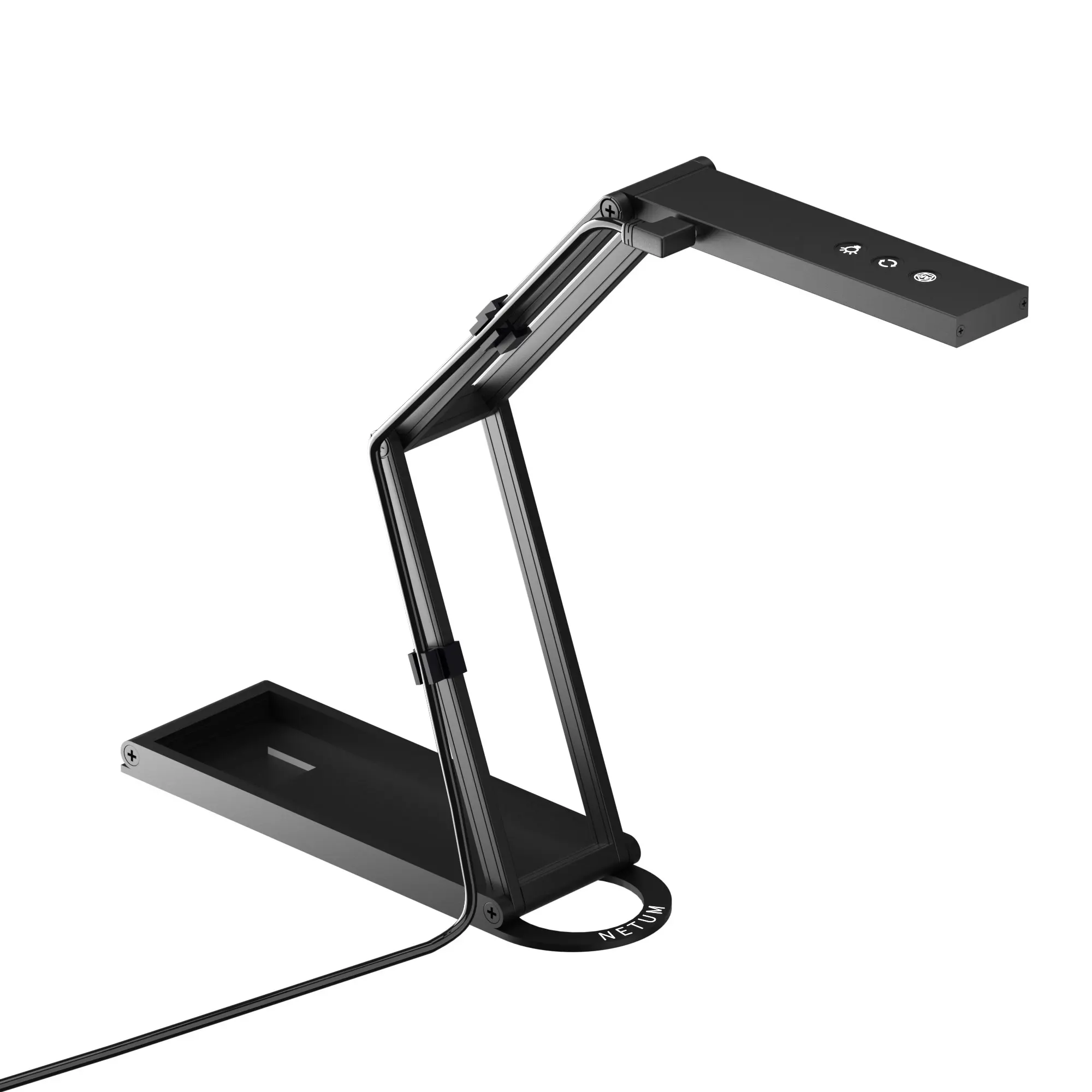 Netto-Dokumenten kamera & Webcam 4k mit Mikrofon, USB-Visual isierer, Autofokus, Falte für Windows - Remote Teaching & Live-Demo Image