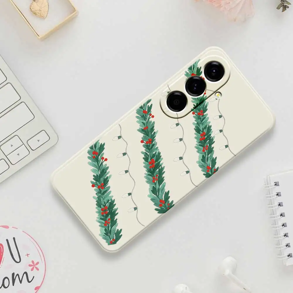 Weihnachtsthema-Telefon-Schutzhülle für Samsung Galaxy A56 A32 A23 A22 5G A32 A23 4G A55 A54 A53 A52 A51 A35 A34 Soft Cover Image