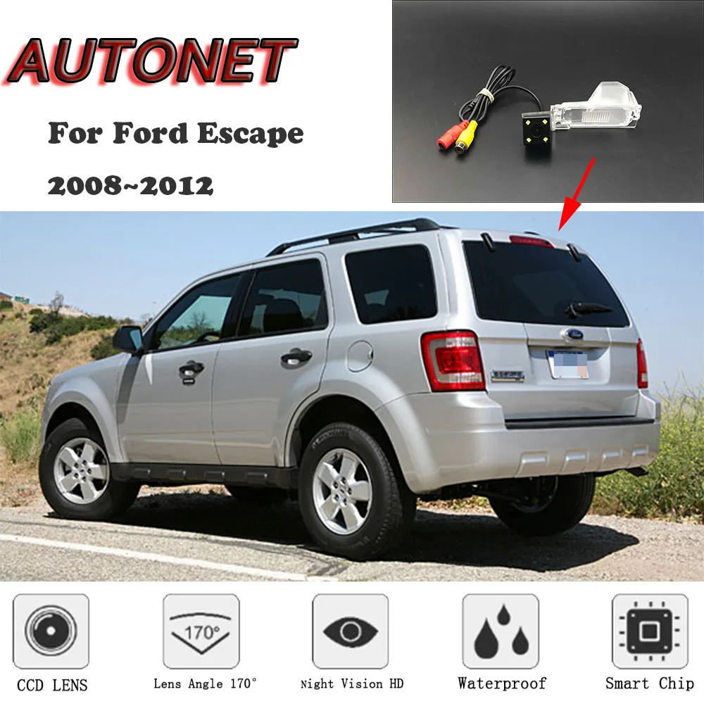 AUTONET HD Nachtsicht Backup Rückansicht kamera Für Ford Escape 2008 ~ 2012 CCD/lizenz platte Kamera oder halterung Image