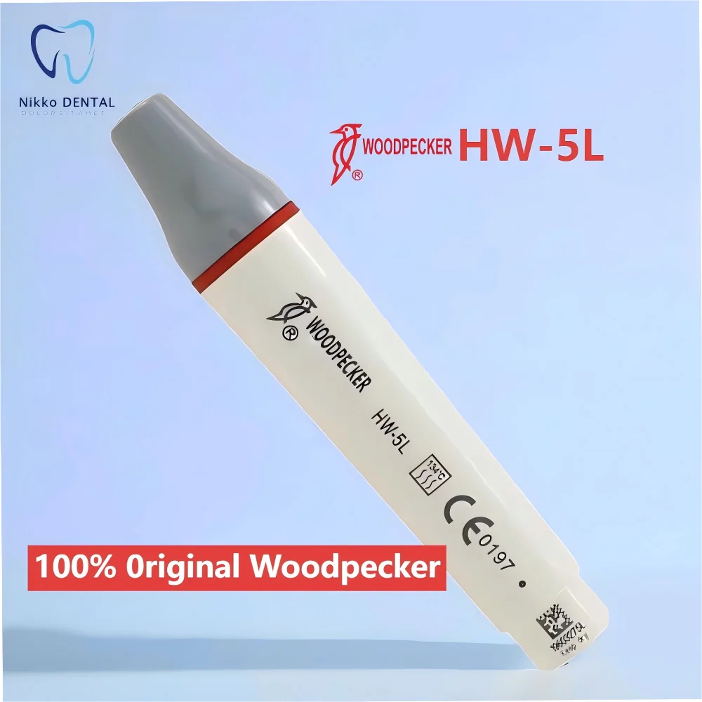 Woodpecker UDS Ultraschall-Scaler-Handstück HW-3H HW-5L 135 ° Sterilisiert für EMS Woodpeckers Zahnheilkunde Image
