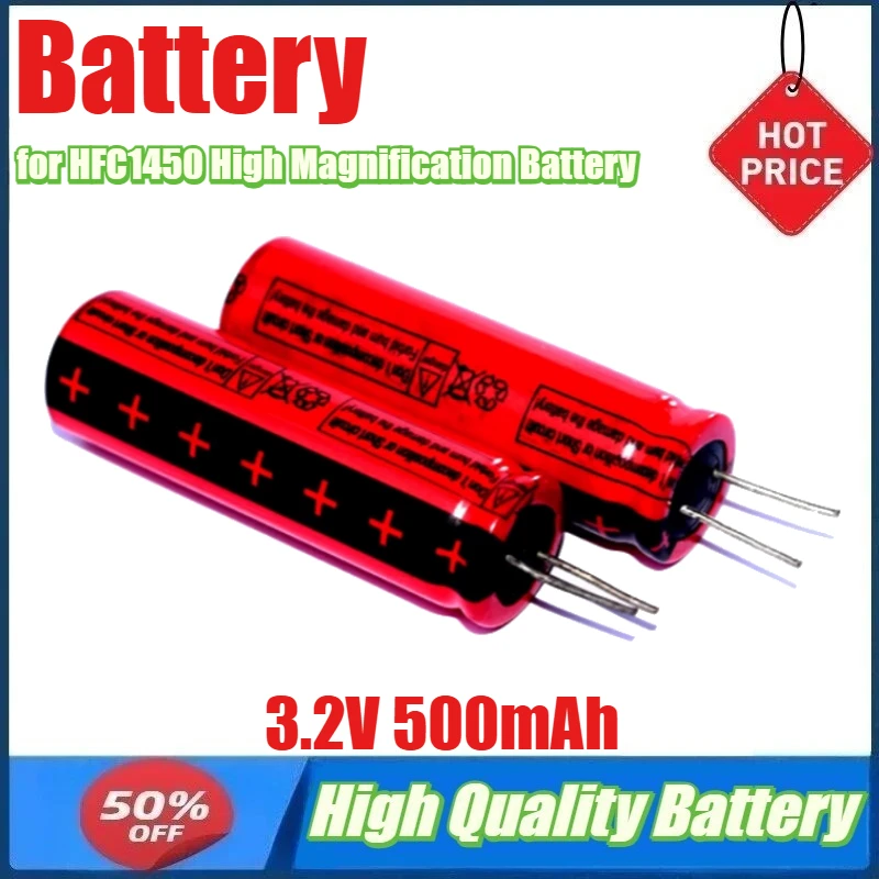 3,2 V 500 mAh Batterie für HFC1450 Hohe Vergrößerung Kann Lithium-Eisenphosphat Leistung 10c Strom 5A Zubehör Batterie aufladen Image