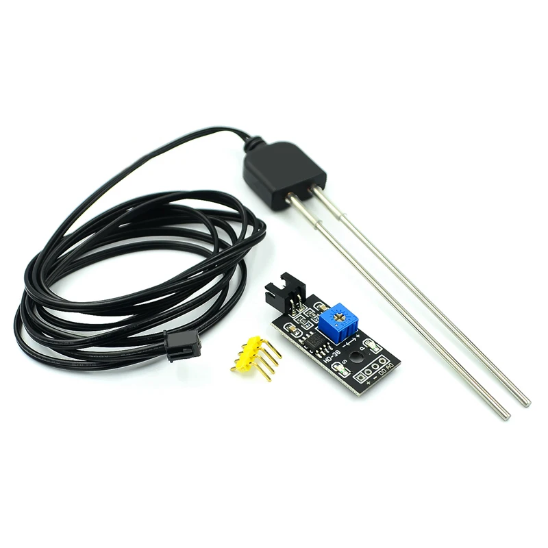 Bodenfeuchtigkeitssensor und Bodendetektormodul Bodenfeuchtetest Bodenfeuchtigkeitstest Korrosionsbeständigkeitssonde für Arduino Image