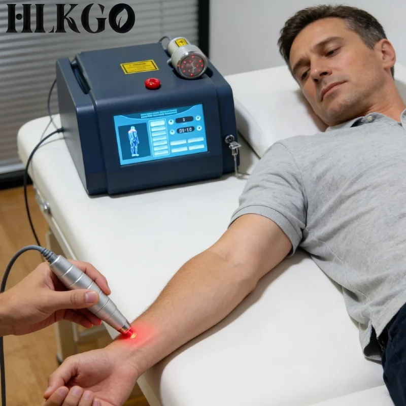 Klasse 3B Lasertherapie Professionelles LLLT 808nm Kaltlaser-Gerät für Neuropathie, Verletzungsrehabilitation und Schmerzlinderung Image