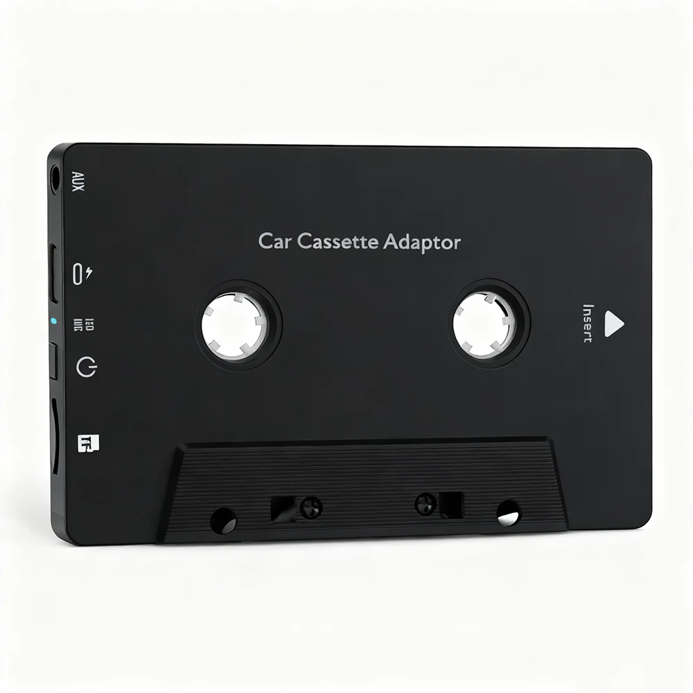 Car-Audio-Receiver, Bluetooth-Kassettenempfänger, Kassetten-Hilfsadapter-Player, kompatibel mit Smartphones, Tablets, MP3, TF-Karte