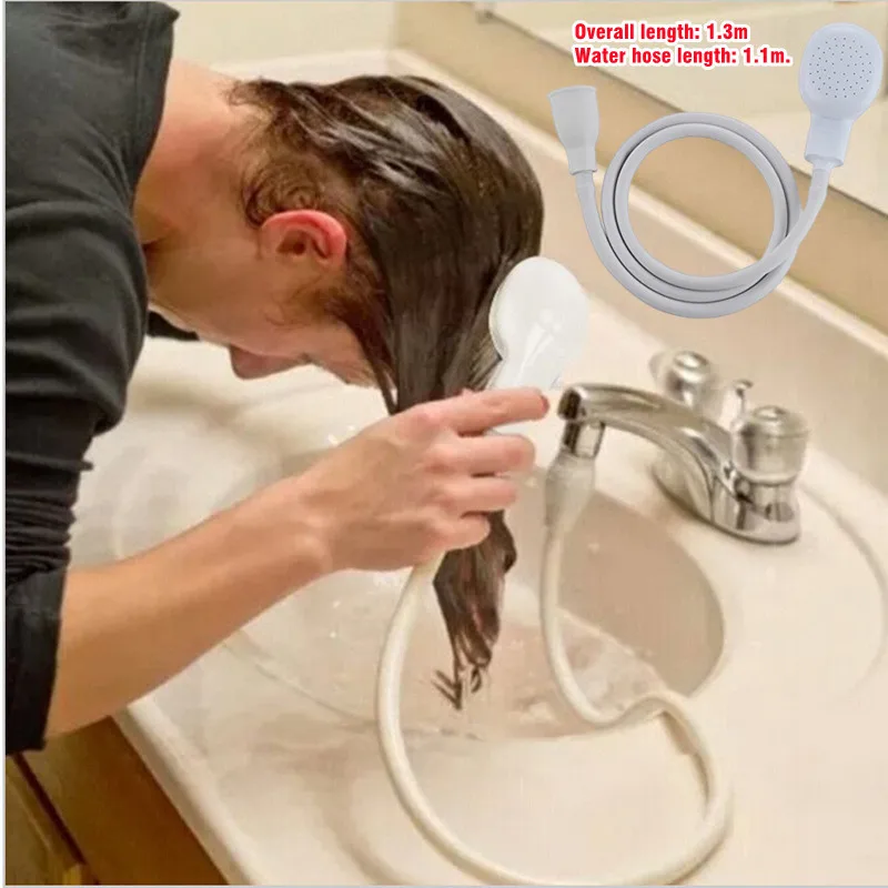 Multifunktionale Wasserhahn Dusche Sprinkler Abflussfilter Schlauch Waschbecken Waschkopf Dusche Extender Badezimmer Haustier Bad Reinigungsmittel