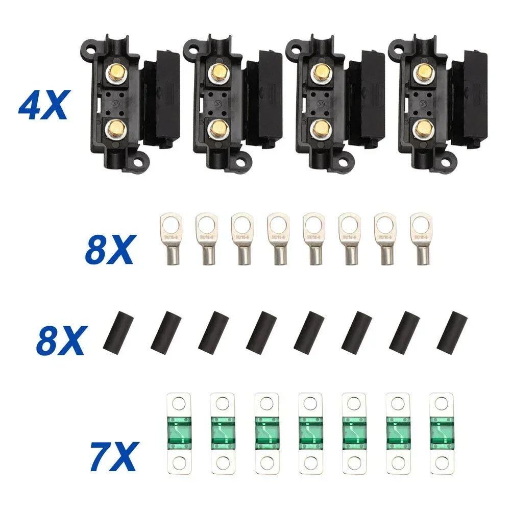 1set 40A MIDI SICHERUNG KIT 4 ANS Halter 7X40 AMP Sicherungen Für Redarc BCDC Dual Batterie 40A MIDI SICHERUNG KIT 4 ANS Halter 7X40 AMP Sicherung Image