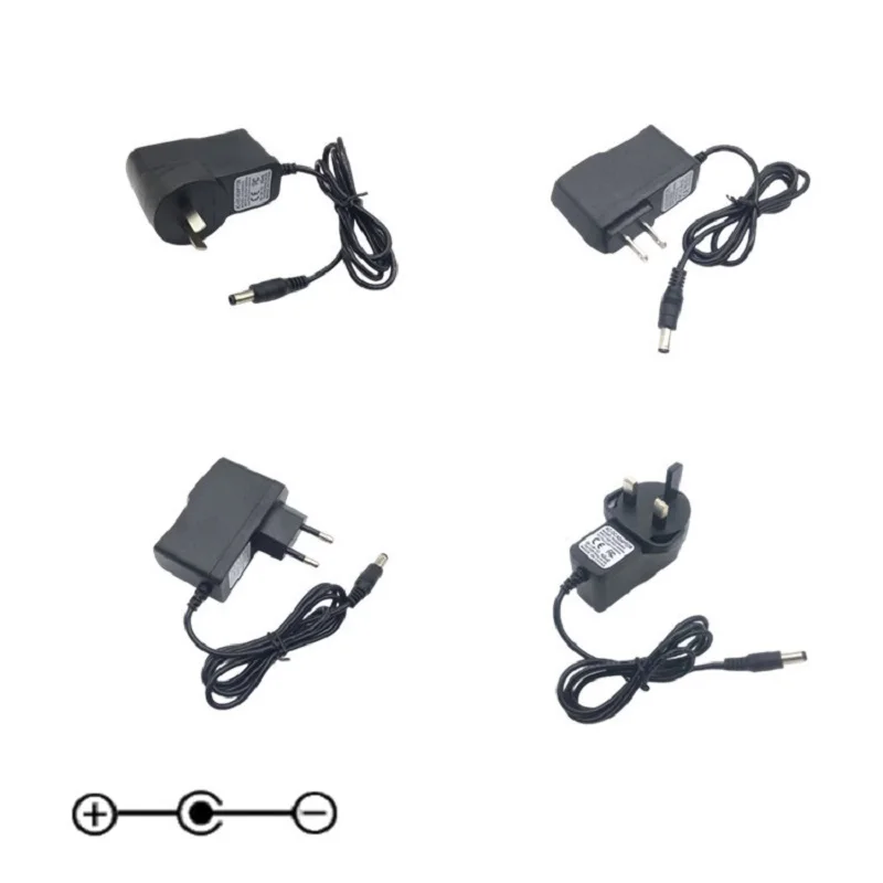 Rowin Gitarre Bass Pedal Netzteil US EU AU UK Stecker 9 V 500 mA Netzteil Adapter Einzelblock Effektor Gitarrenzubehör Image