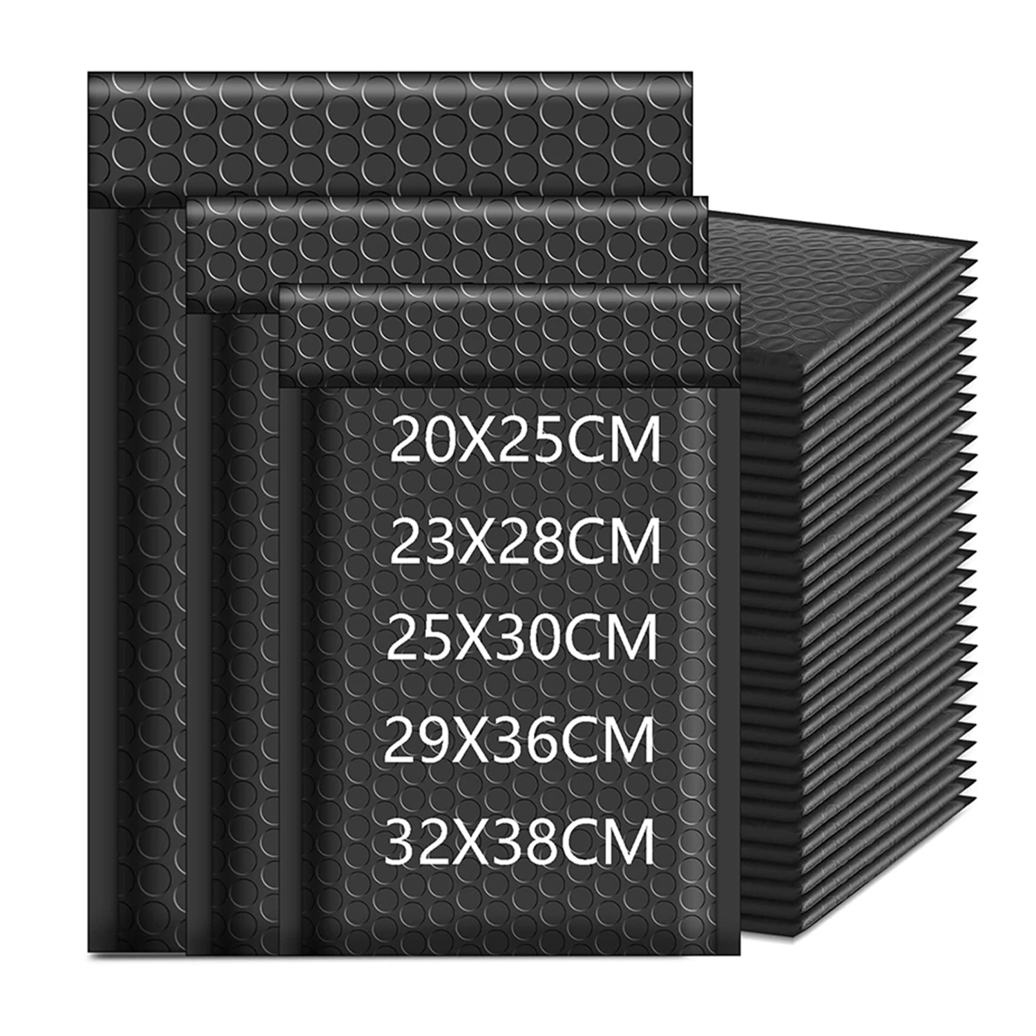 20 Stück Luftpolsterumschläge, Versandverpackungen, Kleinunternehmensbedarf, selbstklebende, wasserdichte Luftpolsterumschläge für den Expressversand Image