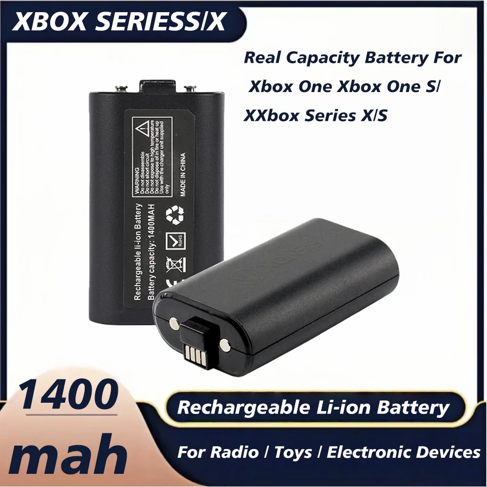 For XBox Series S X Xbox One S X Controller Battery 1400mAh Rechargeable Battery For Xbox One S X XBOX Series X/S Gamepad