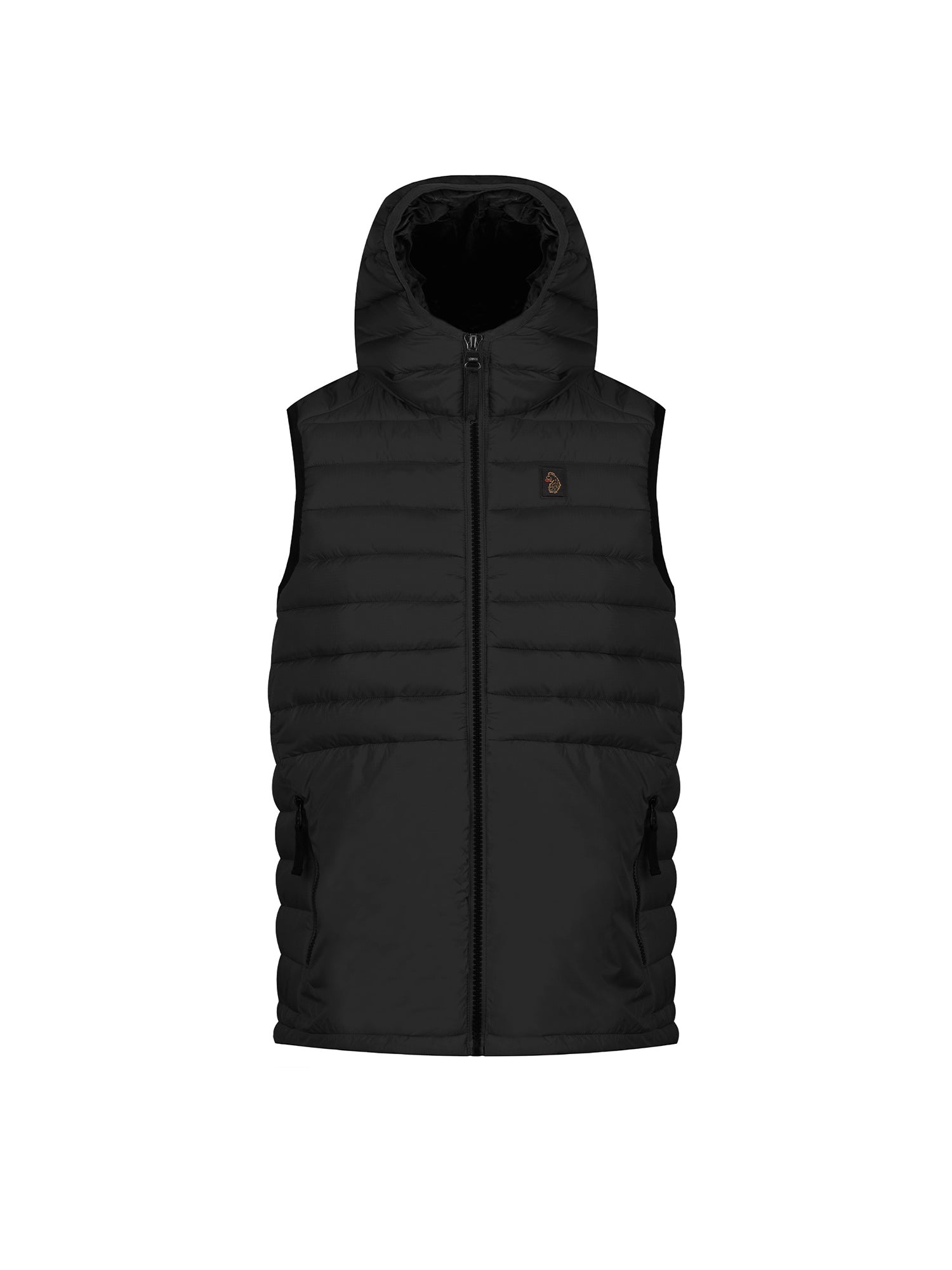 Luke 1977 Boys Junior Bubbla Hood 2000 Gilet in Black - Size 4-5Y | Luke 1977 Sale | Discount Designer Brands