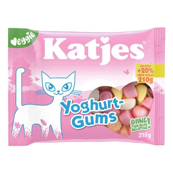 Katjes Fruchtgummi »Yoghurt-Gums« 210 g gelb Image