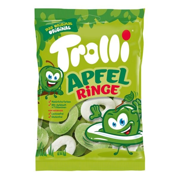 Trolli Fruchtgummi »Apfelringe« 150g Image
