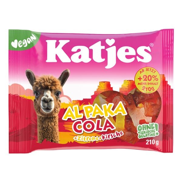 Katjes Fruchtgummi »Al Paka Cola« 210g Image