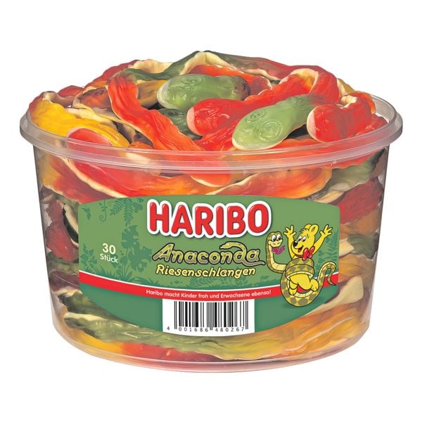 Haribo Fruchtgummi »Anaconda Riesenschlangen« Image