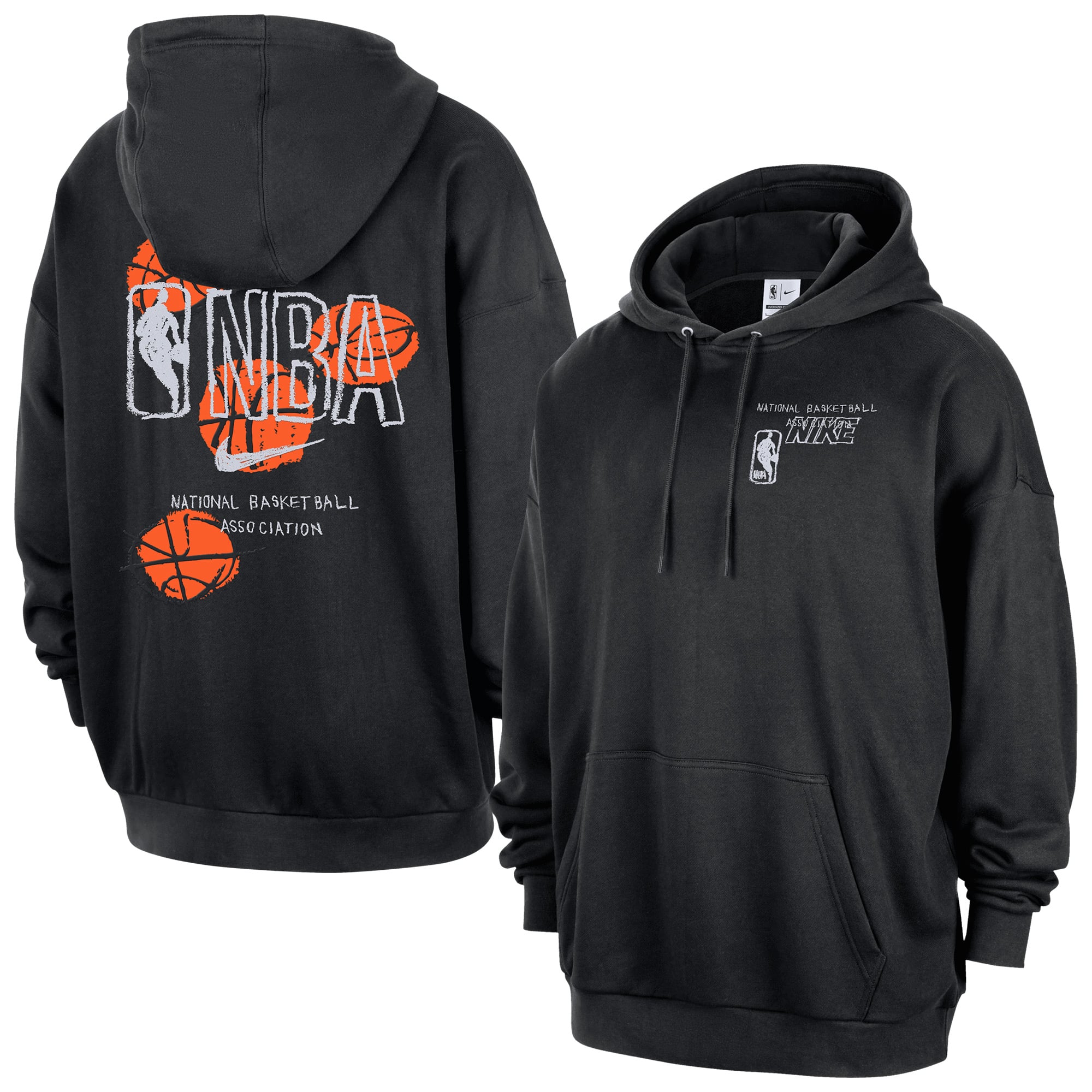 Sweat à capuche Nike Team 31 Club NBA - Noir - Hommes - Homme Taille: L