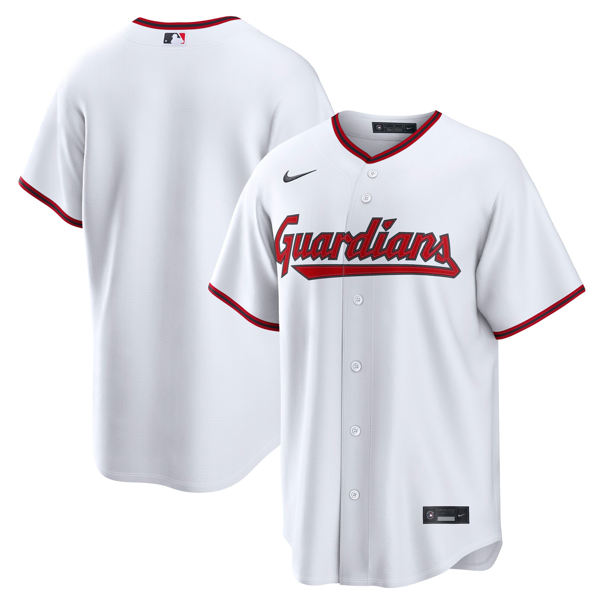 Cleveland Guardians Nike MLB Replica Heimtrikot – Herren