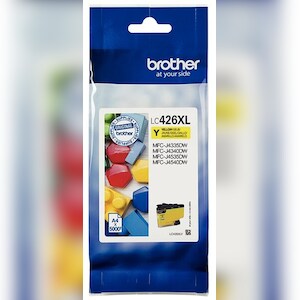 Brother Tintenpatrone LC-426XLY, gelb, für MFC-J4340DW, MFC-J4540DW, MFC-J4540DWXL, für ca. 5.000 Seiten Image