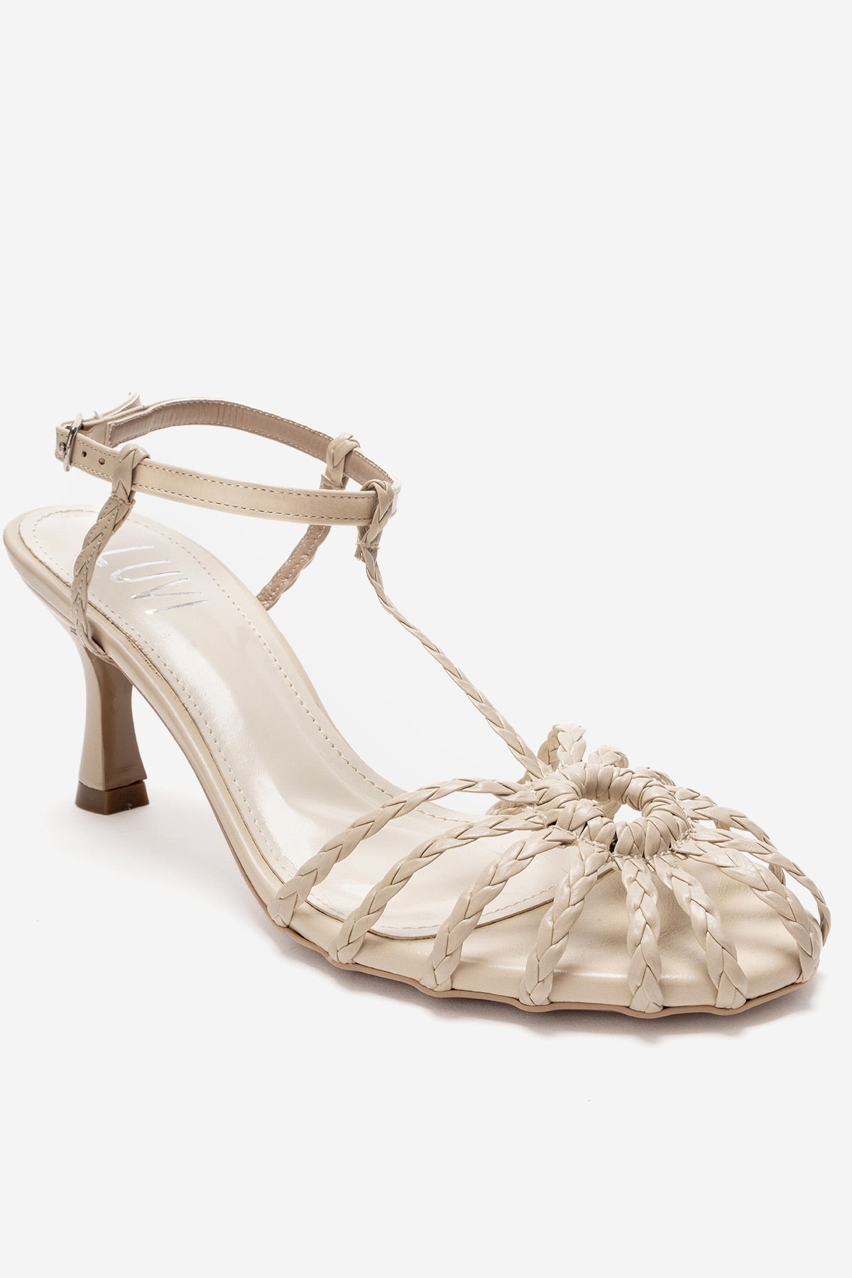 Gerald Geflochtener Riemen Stiletto Pumps