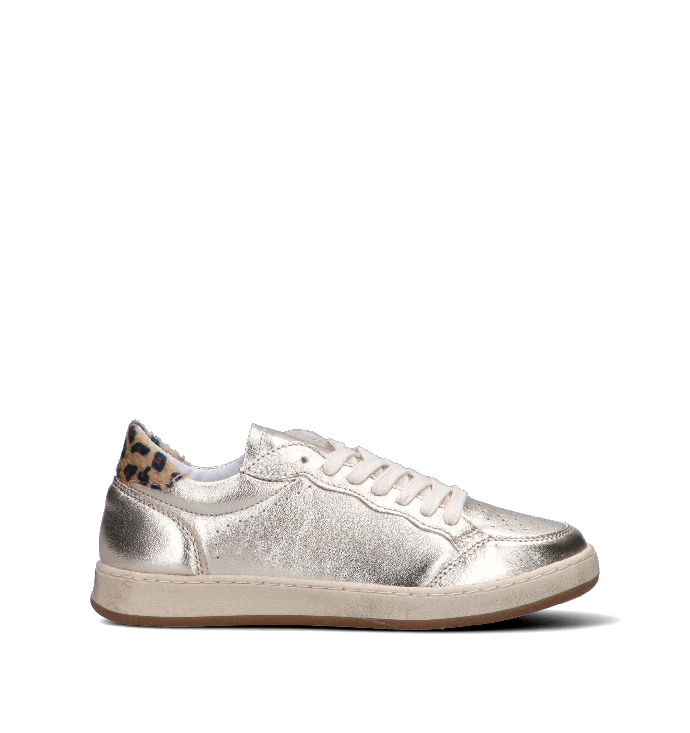 OTTANT8,6 Sneaker donna platino in pelle