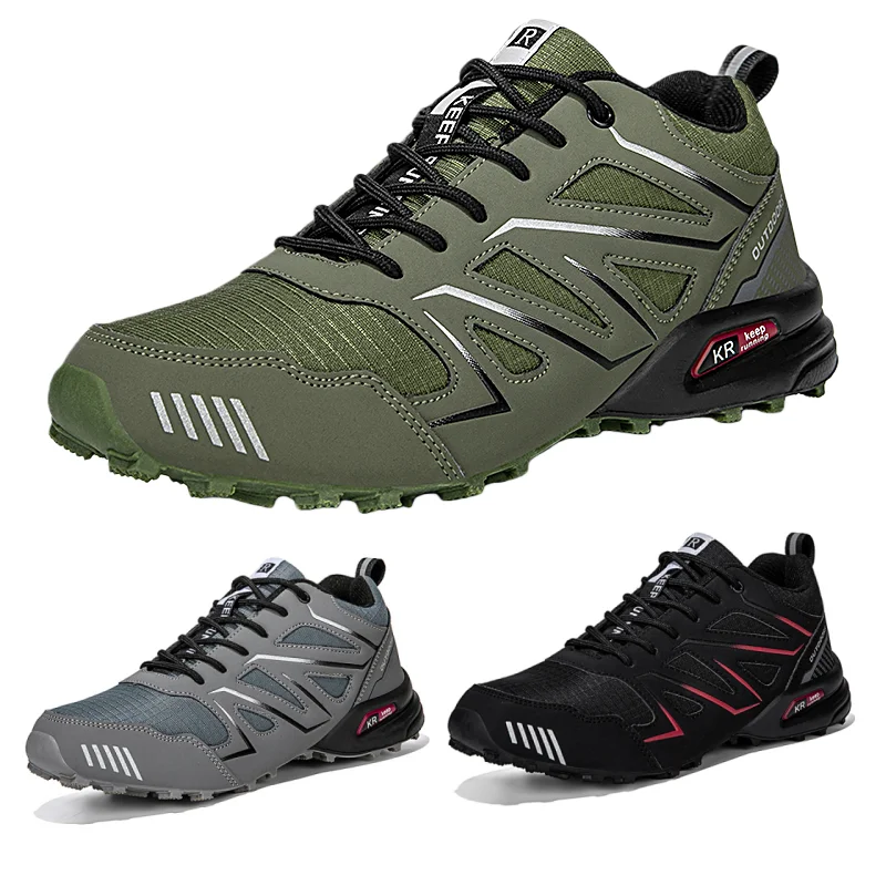 Waterproof Hiking Shoes Men's Outdoor Hiking Sports Shoes Hiking Camping Training Shoes Tactical Hunting Shoes Cycling Shoes