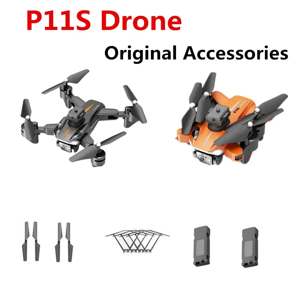P11S batteria Drone 3.7v 1800 mAh/elica foglia d'acero per P11S Pro Drone pezzi di ricambio accessori originali batteria Drone P11S