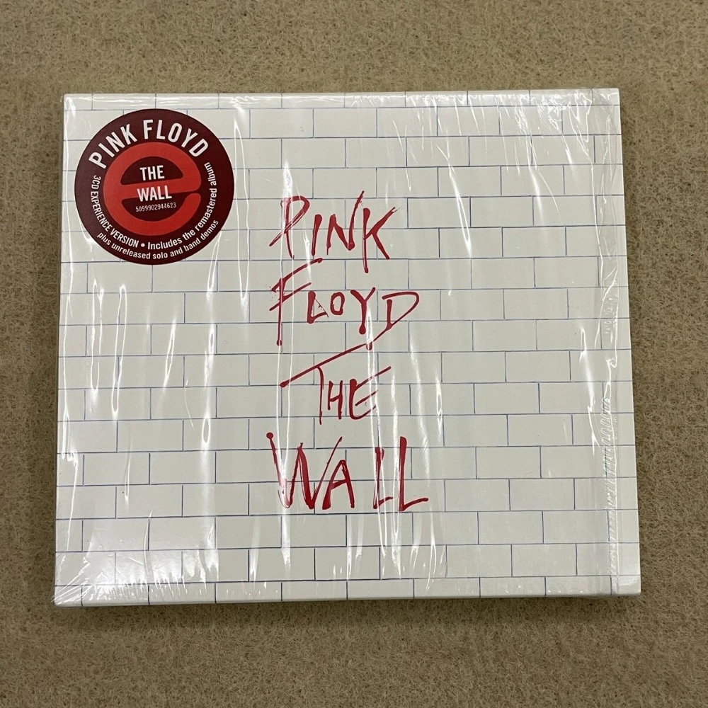 Pink Floyd The Wall Deluxe 3CD Klassisches Progressive-Rock-Musikalbum, brandneu, versiegelt, auf Lager, versandbereit. Image