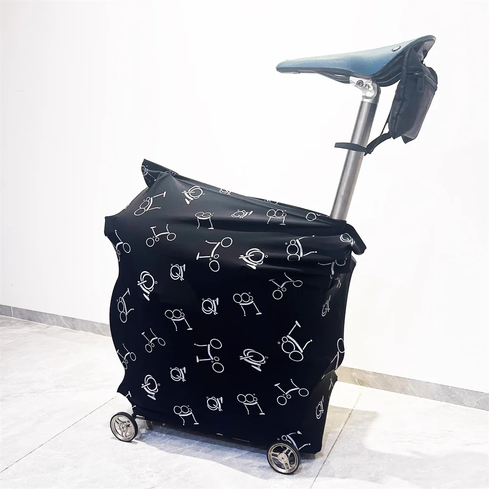 BMX faltrad staub tasche für brompton staub tasche birdy Ultraleicht klapp fahrrad lagerung tasche stretch Image