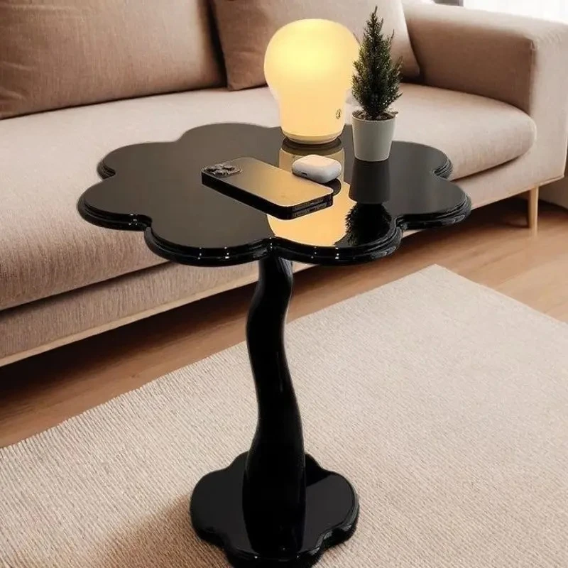 Nordischer Sofa-Beistelltisch, Vintage-Couchtisch, eleganter Schlafzimmer-Nachttisch, stilvoller Couchtisch für kleine Wohnung Image