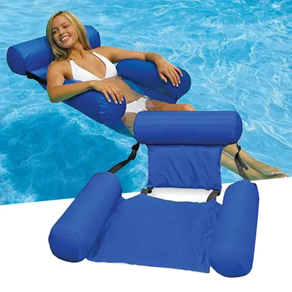 Neue aufblasbare Matratzen Wasser Schwimmbad Zubehör Hängematte Lounge Stühle Pool Float Wassersport Spielzeug Float Matte Pool Spielzeug Image