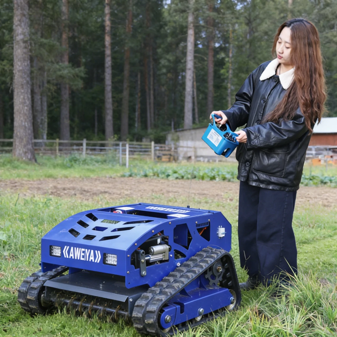 Kundenspezifische, CE-zertifizierte 550-mm-Raupenmäher mit Fernbedienung vom Hersteller zu einem niedrigen Preis. Image