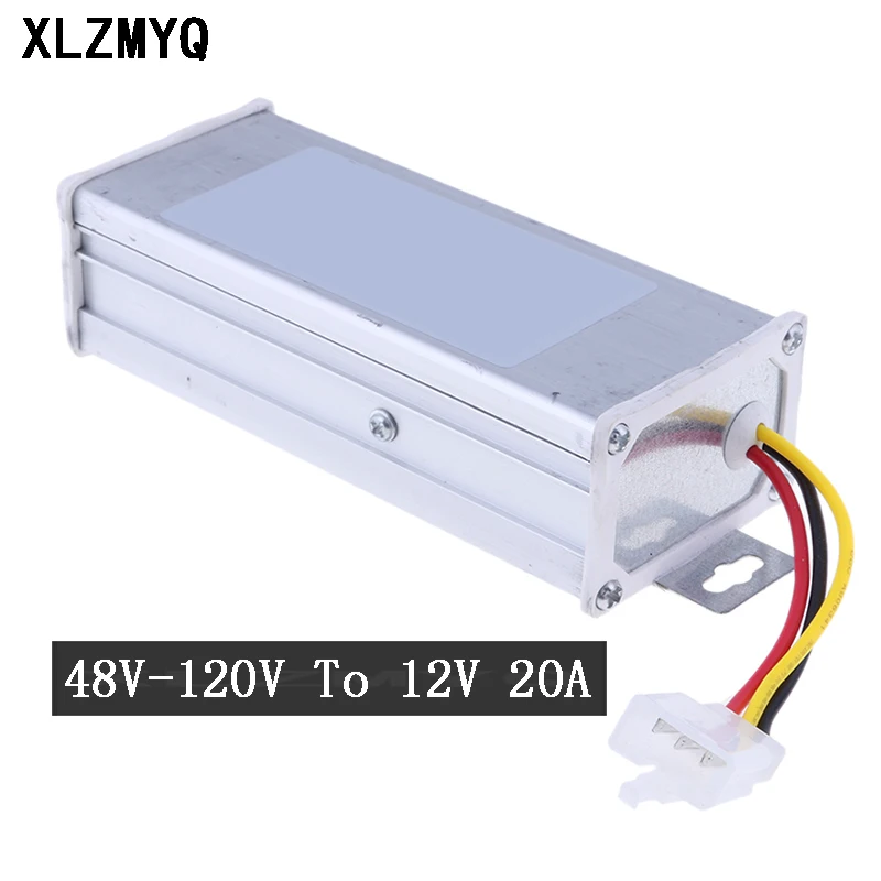 Universal 48V-120V zu 12V 20A DC Strom Buck Converter Für Elektrische Fahrrad 48V 60V 72V 80V 100V 105V 110V 118V Step down Modul Image