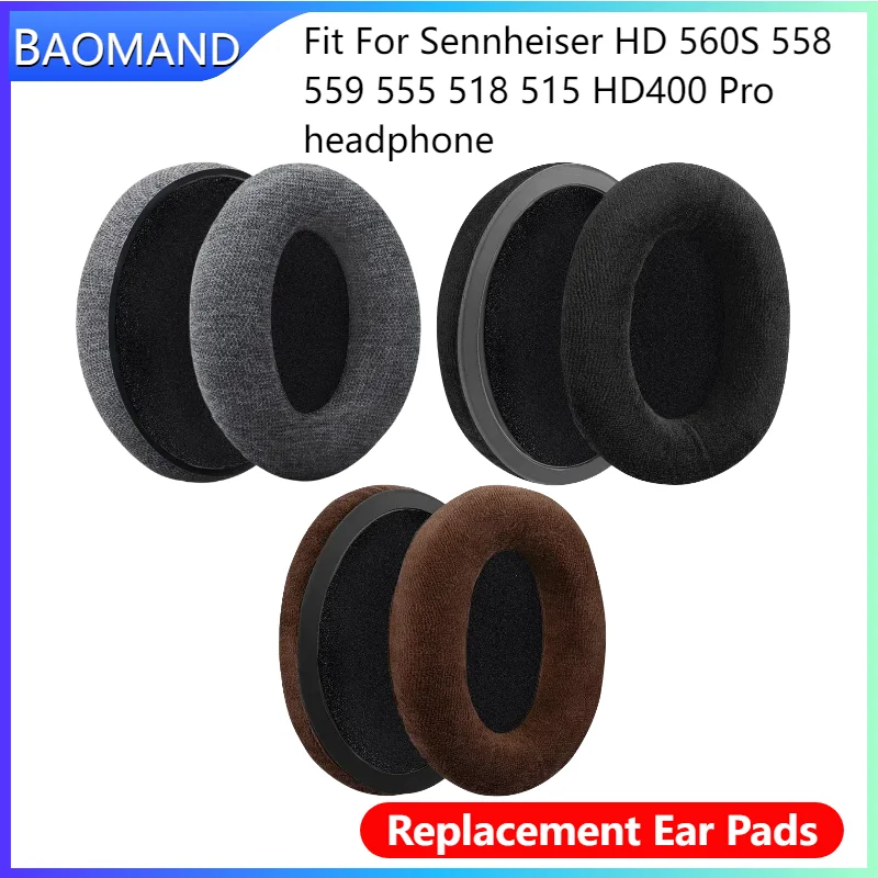 Ear Pads for Sennheiser HD 560S 558 559 555 518 515 HD400 Pro Headphones Earmuff/Earphone Sleeve Headset