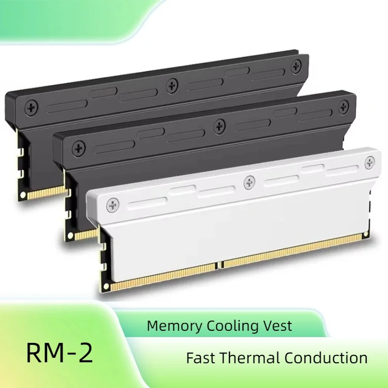 Computer-RAM-Speicher-Kühlkörperkühler mit wärmeleitendem Pad für Desktop-PC-Speicher DDR2/DDR3/DDR4/DDR5 Image