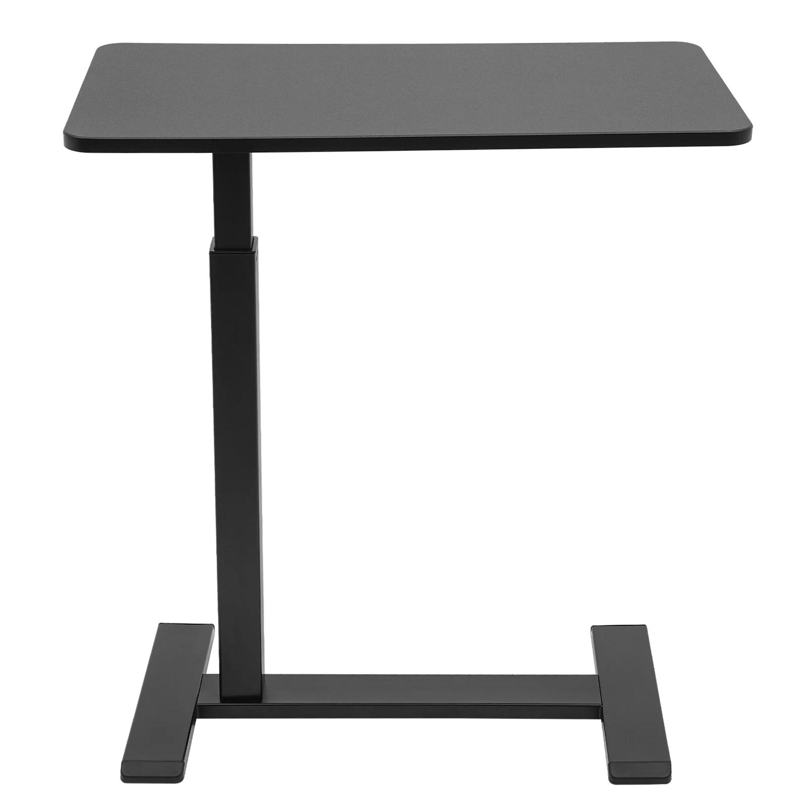 25,59–40,35 Zoll verstellbarer Nachttisch mit 4 Rädern, pneumatischer mobiler Stehschreibtisch, Laptop-Schreibtisch, Krankenhaus-Heimgebrauch Image