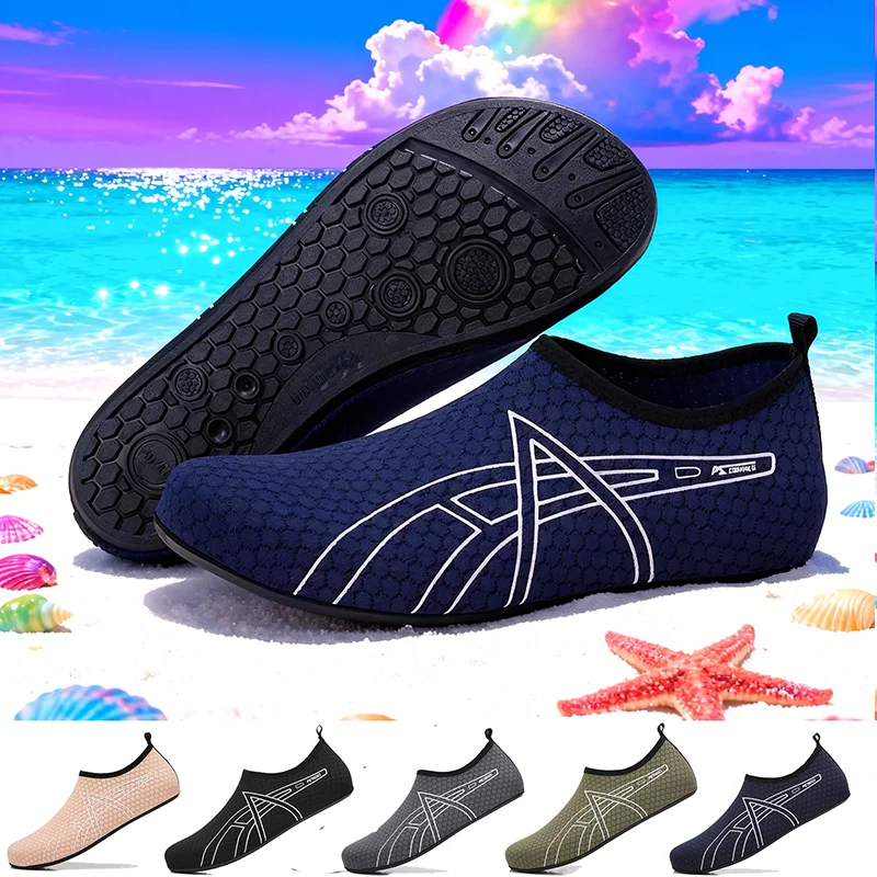 Rutschfeste Strand-Wanderschuhe, hochwertige Watsschuhe, atmungsaktiv, für Schwimmen, Strand, Pool, Surfen, Yoga, Damen- und Herrenschuhe