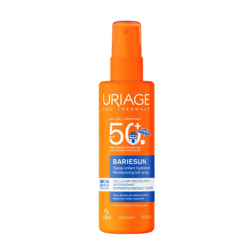 URIAGE BARIESUN Spray Bambini SPF50+ pelle sensibile, viso, corpo, sen