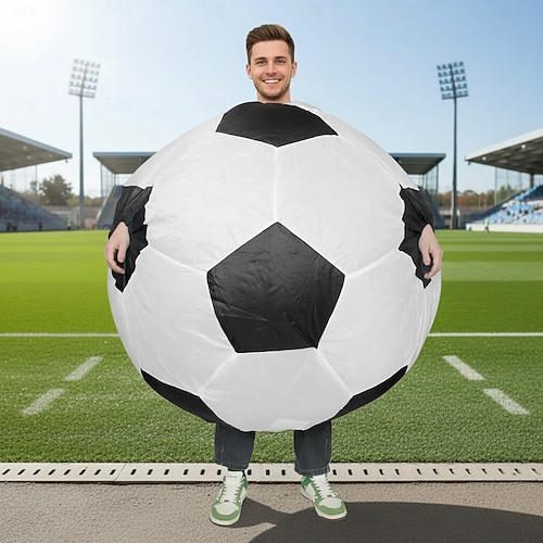 Fußball-Weltmeisterschaft 2026 Aufblasbare Kostüme Fussball Lustig Erwachsene Unisex Party Spiel Verkleiden Image