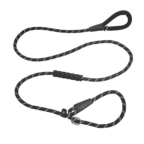 Pet's Company Slip Lead Hundeleine, Slip Lead Hundeleine, reflektierende Bergkletterseilleine, Hundetrainingsleine - 5ft, 2 Größen
