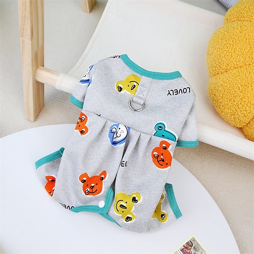 Hunde Katzen Hosen bezaubernd Freizeit Winter Atmungsaktiv Weich Waschbar Komfortabel Dick Alltagskleidung Bett Casual Gehen Schlafen Hundebekleidung for Katze Hund Heiser Labrador Alaska Image